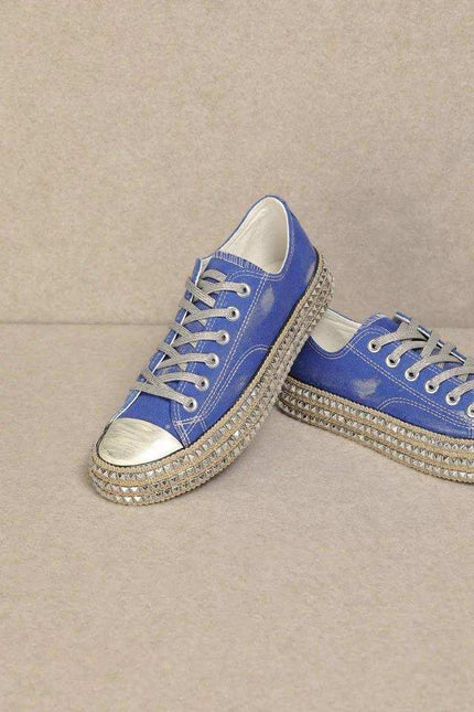 Billie Studded Platform Low Top Sneakers