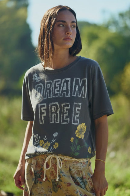 Daydream Top — Charcoal front
