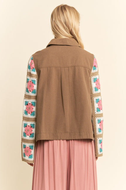 Bellerose Jacket — Light Brown back