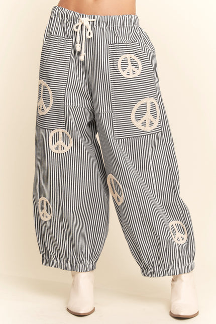 Crellin Pants — Black front