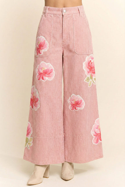 Rosethread Jeans — Pink front