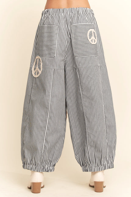 Crellin Pants — Black back