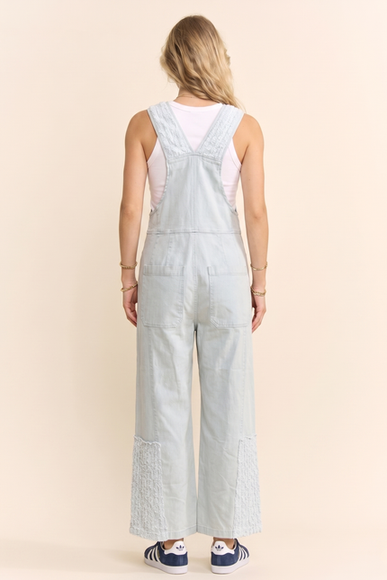 Marais Jumpsuit — Light Denim back
