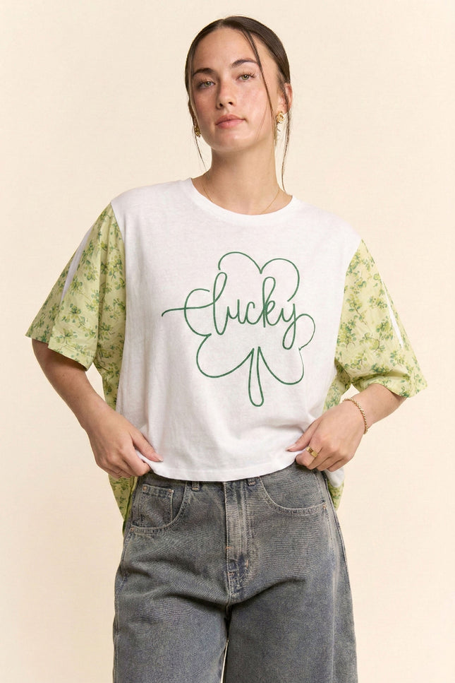 Nala Tee — White front
