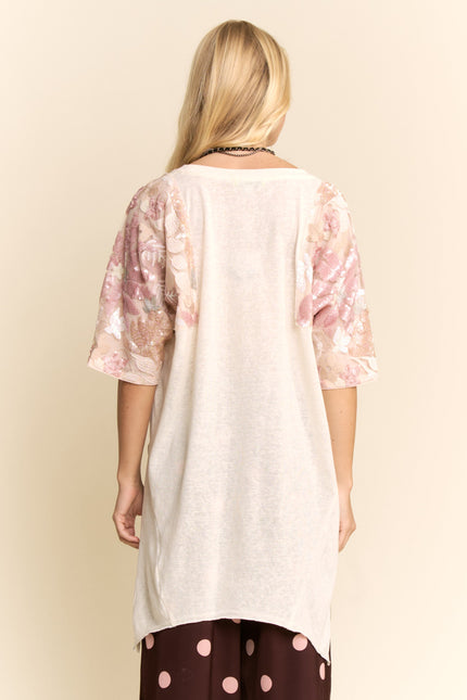 Étoile Top — Pale Pink back
