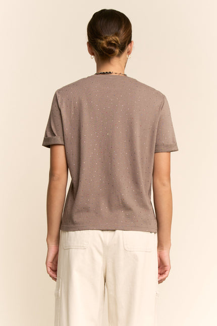 Kalia Top — Dark Mocha back