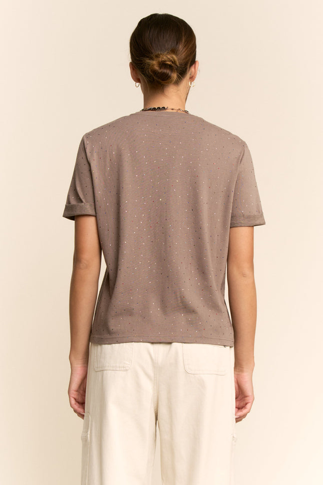 Kalia Top — Dark Mocha back