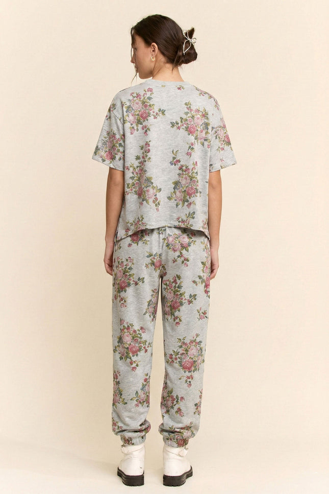 Everbloom Set — Heather Grey back