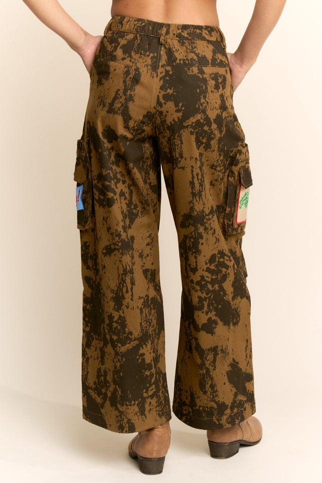 Caldera Pants — Golden Brown back