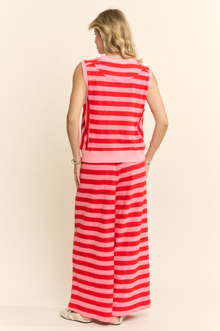 Marivelle Set — Pink Red back