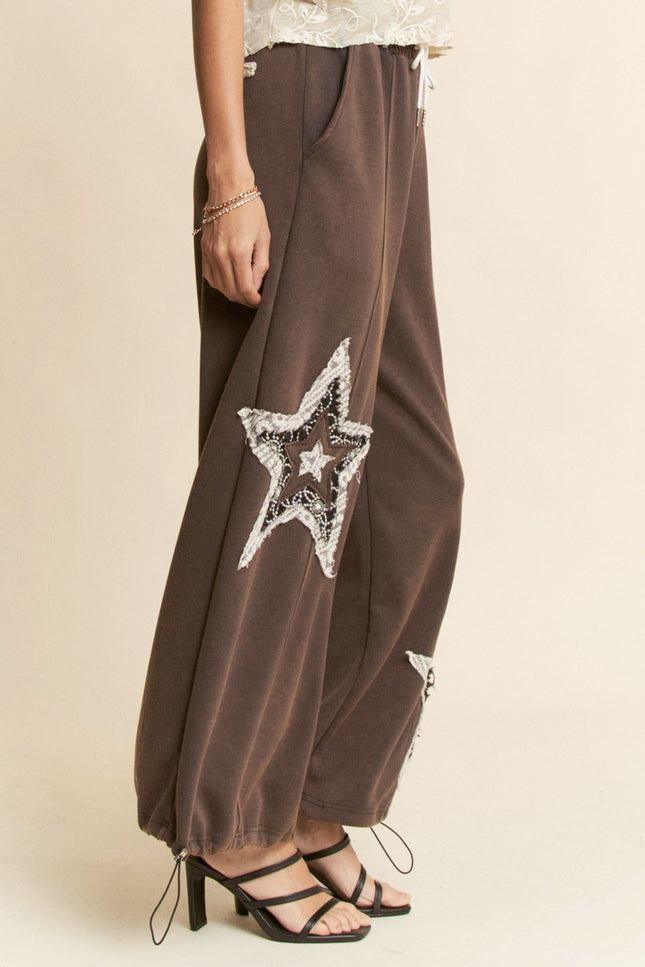 Drell Pants — Bronze Charcoal side