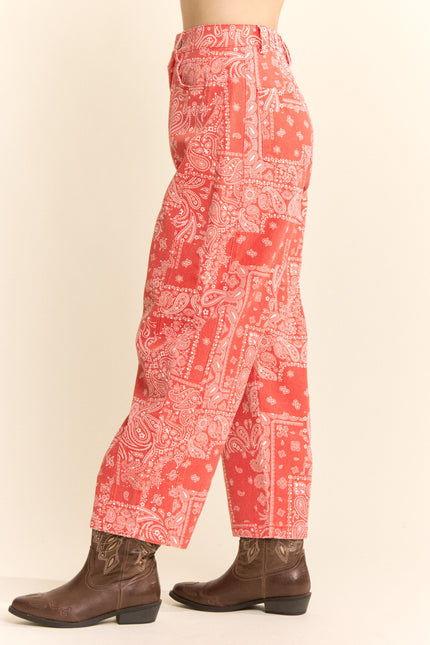 Bandelier Jeans — Red side