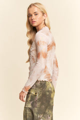 Groove Mesh Top