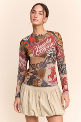 Prairie Mesh Top