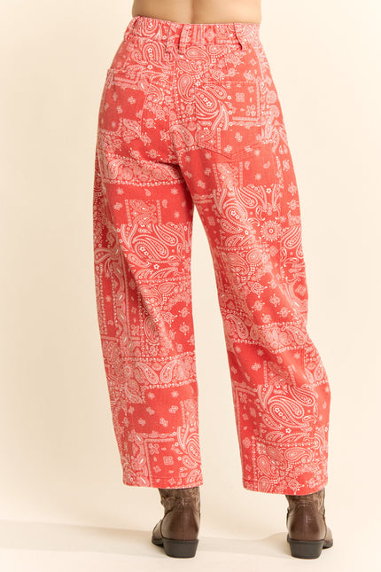 Bandelier Jeans — Red back