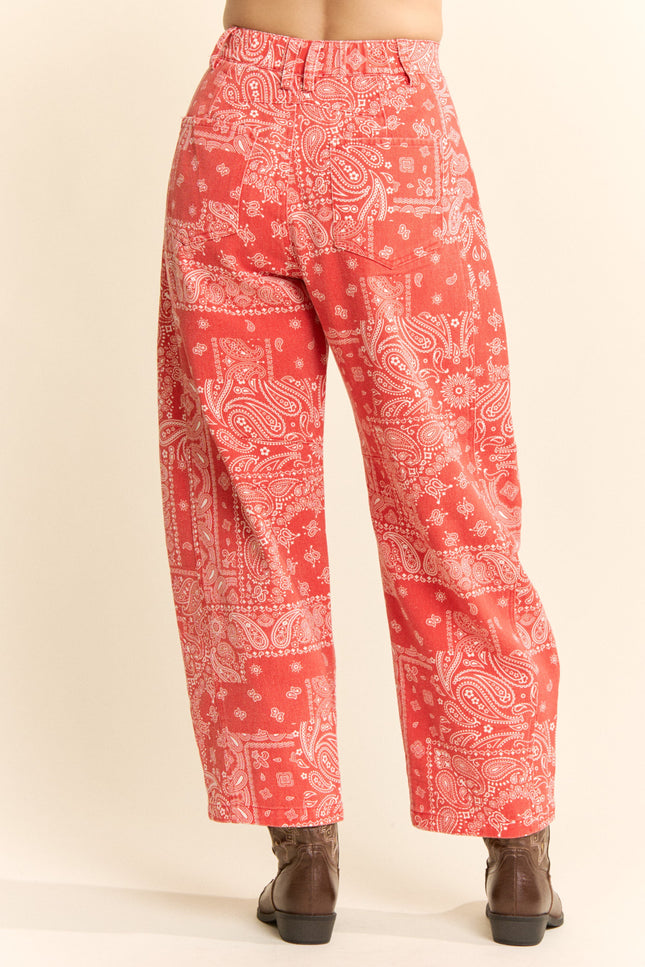 Bandelier Jeans — Red back