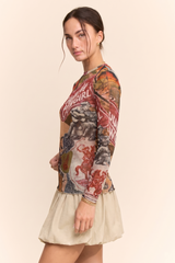 Prairie Mesh Top