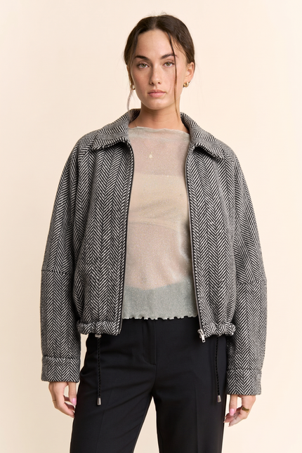 Bromley Jacket — Black front