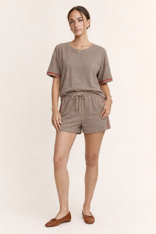 Celia Set — Mocha Mousse front