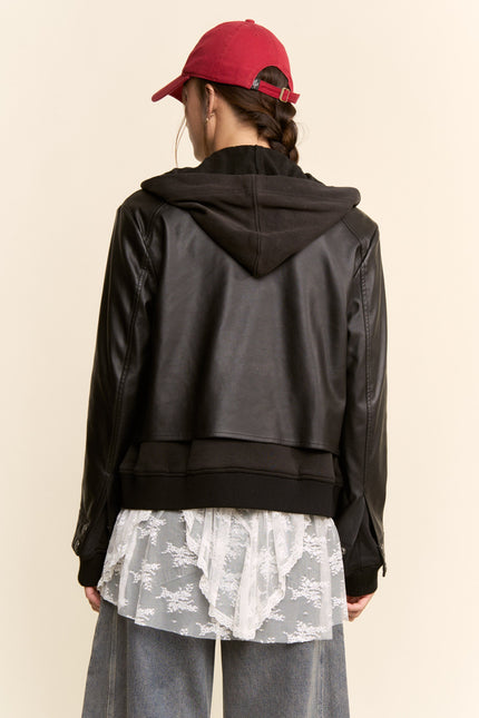 Vantrel Jacket — Black back