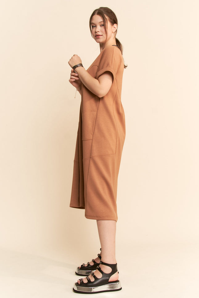 Vetrax Dress — Mocha side