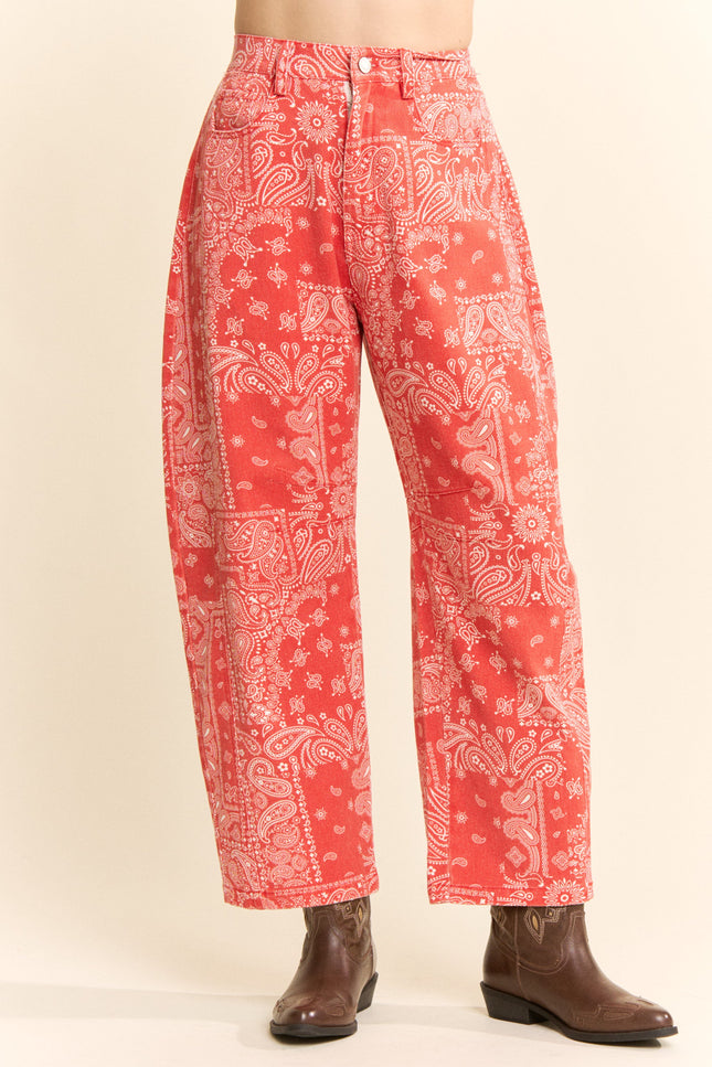 Bandelier Jeans — Red front