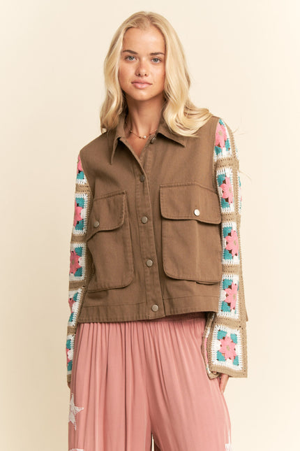 Bellerose Jacket — Light Brown front