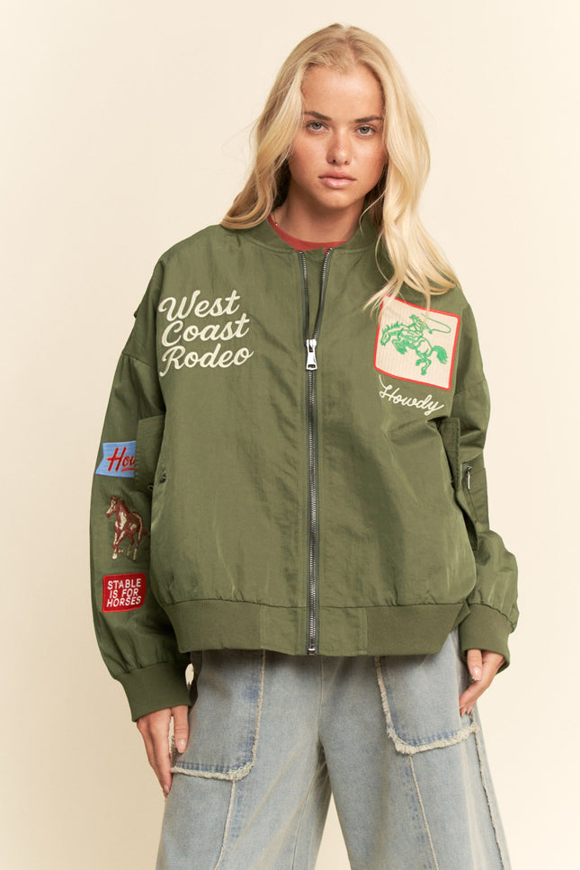 Carter Jacket — Olive front