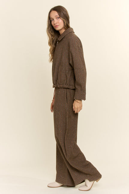 Arcelle Pants — Cocoa side
