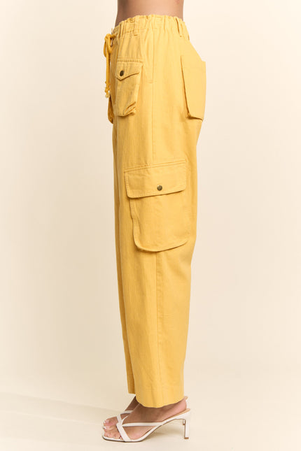 Aldenne Pants — Yellow side