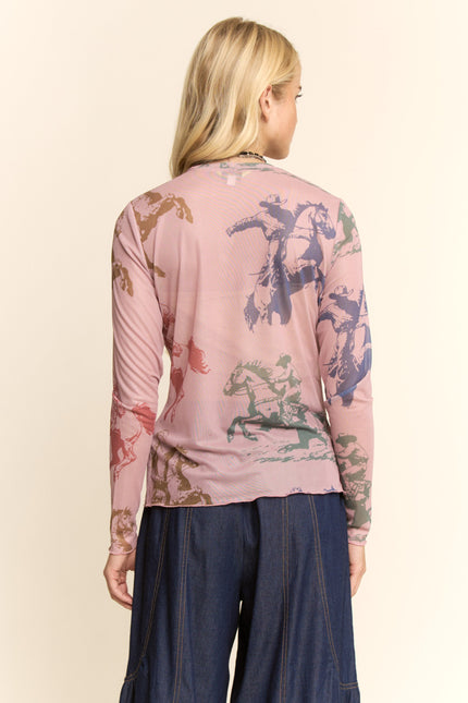 Ryth Mesh — Dusty Pink back