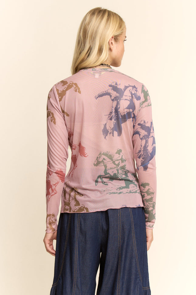 Ryth Mesh — Dusty Pink back
