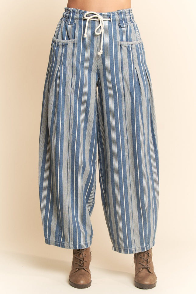 Branley Pants — Denim Blue front