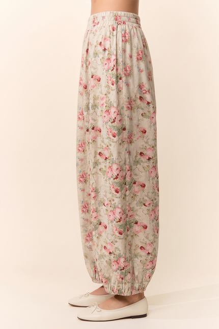 Floravienne Pants — Cloud Cream side