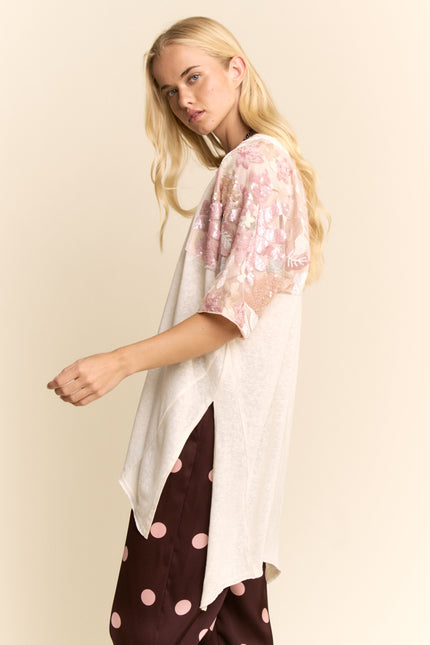 Étoile Top — Pale Pink side
