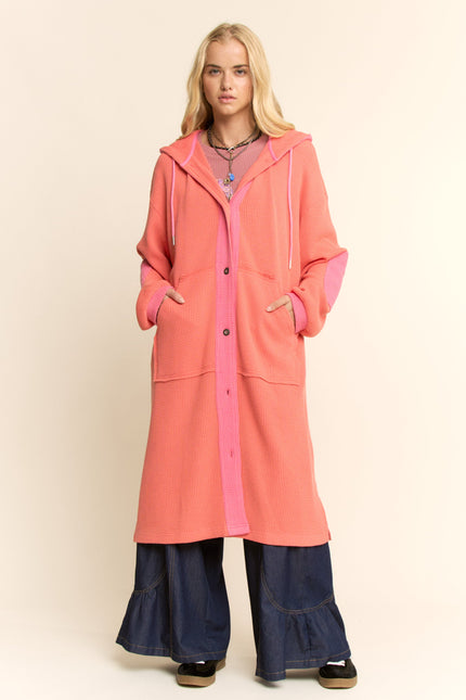 Cendrelle Jacket — Coral Red front