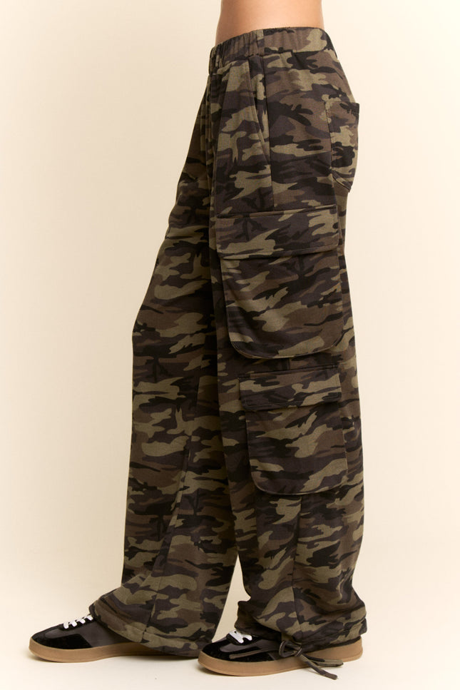 Scout Cargo Pants — Dark Forest Camo side