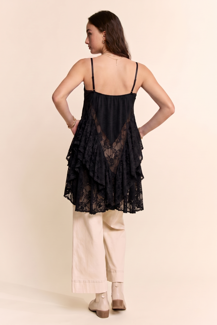Evanthine Top — Black back