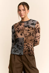 Novella Mesh Top