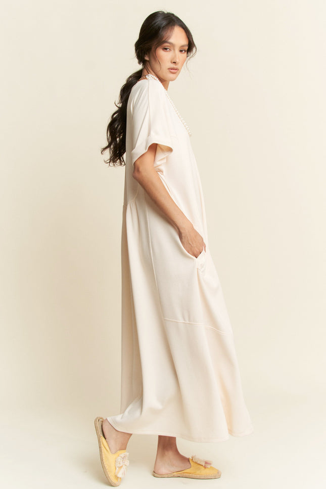 Vetrax Dress — Cream Beige side