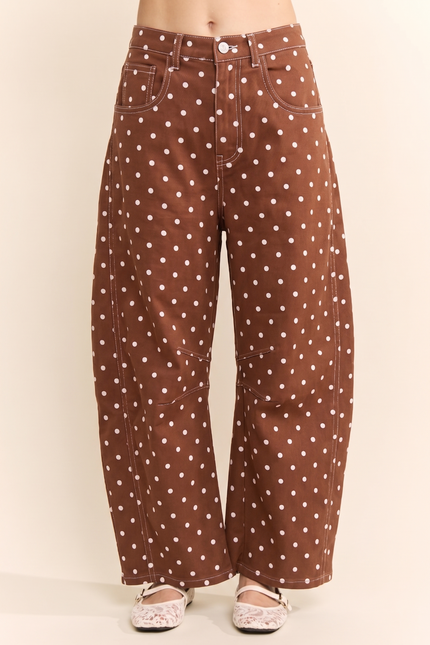Fiora Pants — Mocha front