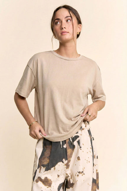 Mélisse Top — Beige front