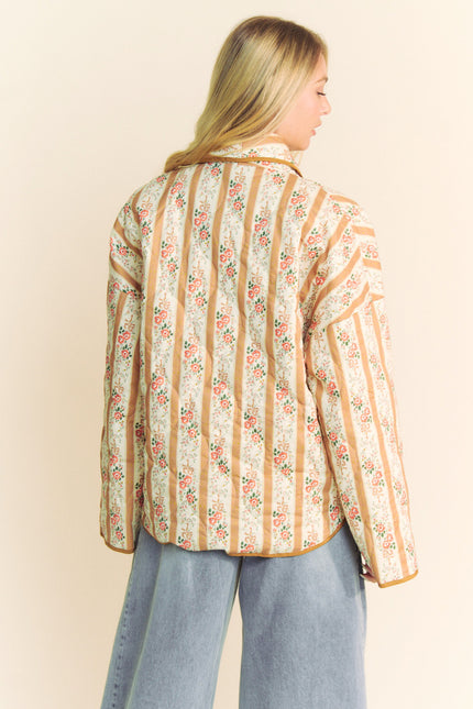 Wallflower Jacket — Camel back