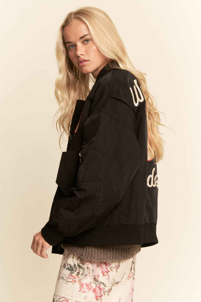 Carter Jacket — Black side