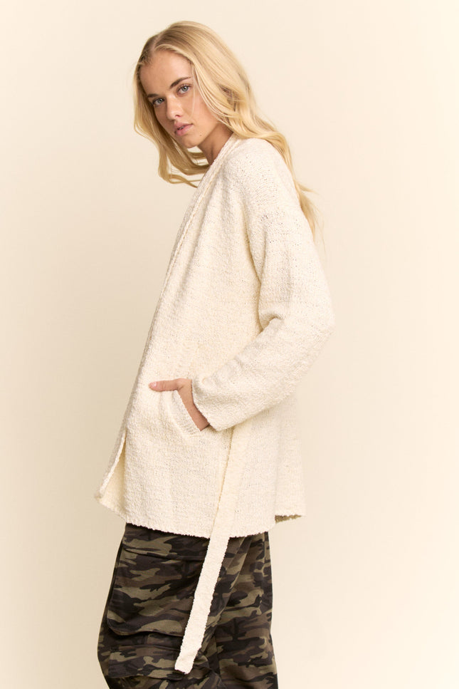Romer Cardigan — Cream side