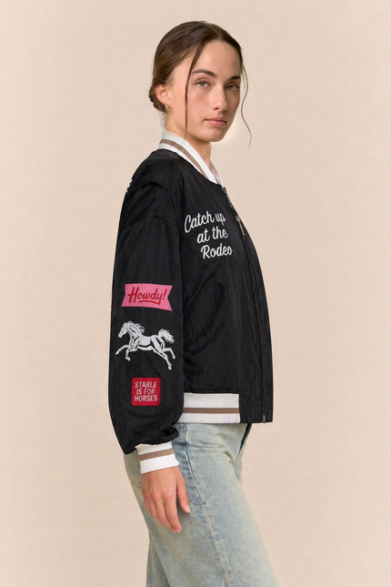 Bronco Jacket — Black side