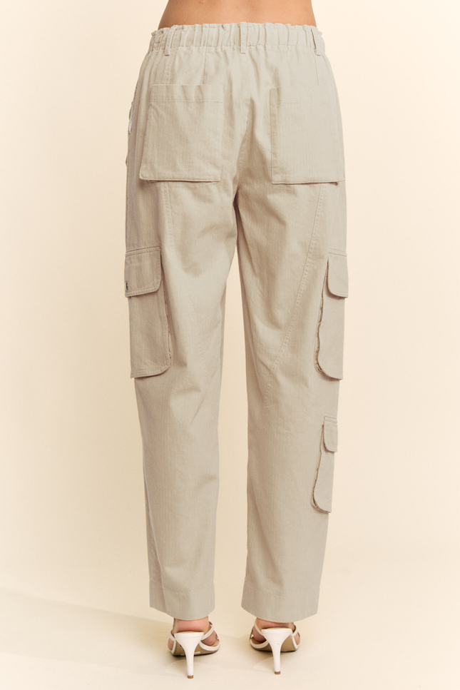Aldenne Pants — Taupe back