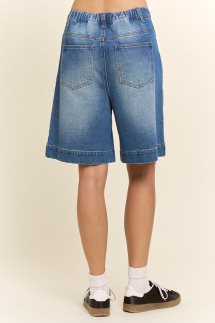 Rallycrest Shorts — Denim back