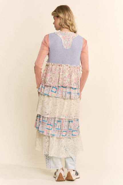 Monteluce Top — Lt Blue back