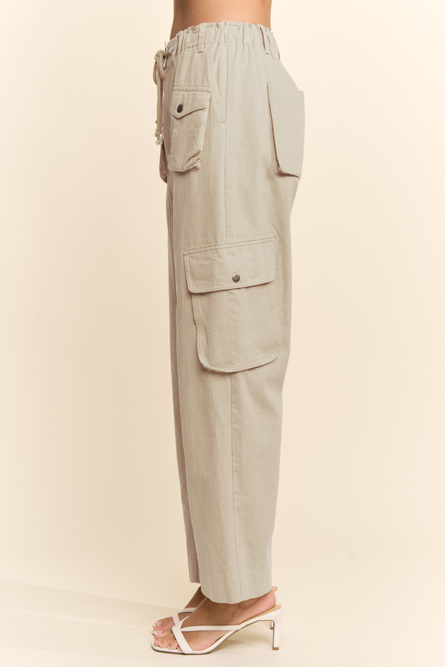 Aldenne Pants — Taupe side